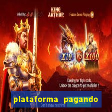 plataforma pagando no cadastro cassino